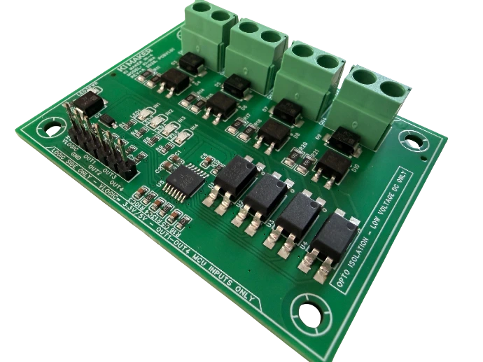 KI Maker IN-4 four-channel optically isolated 9–30 VDC input board